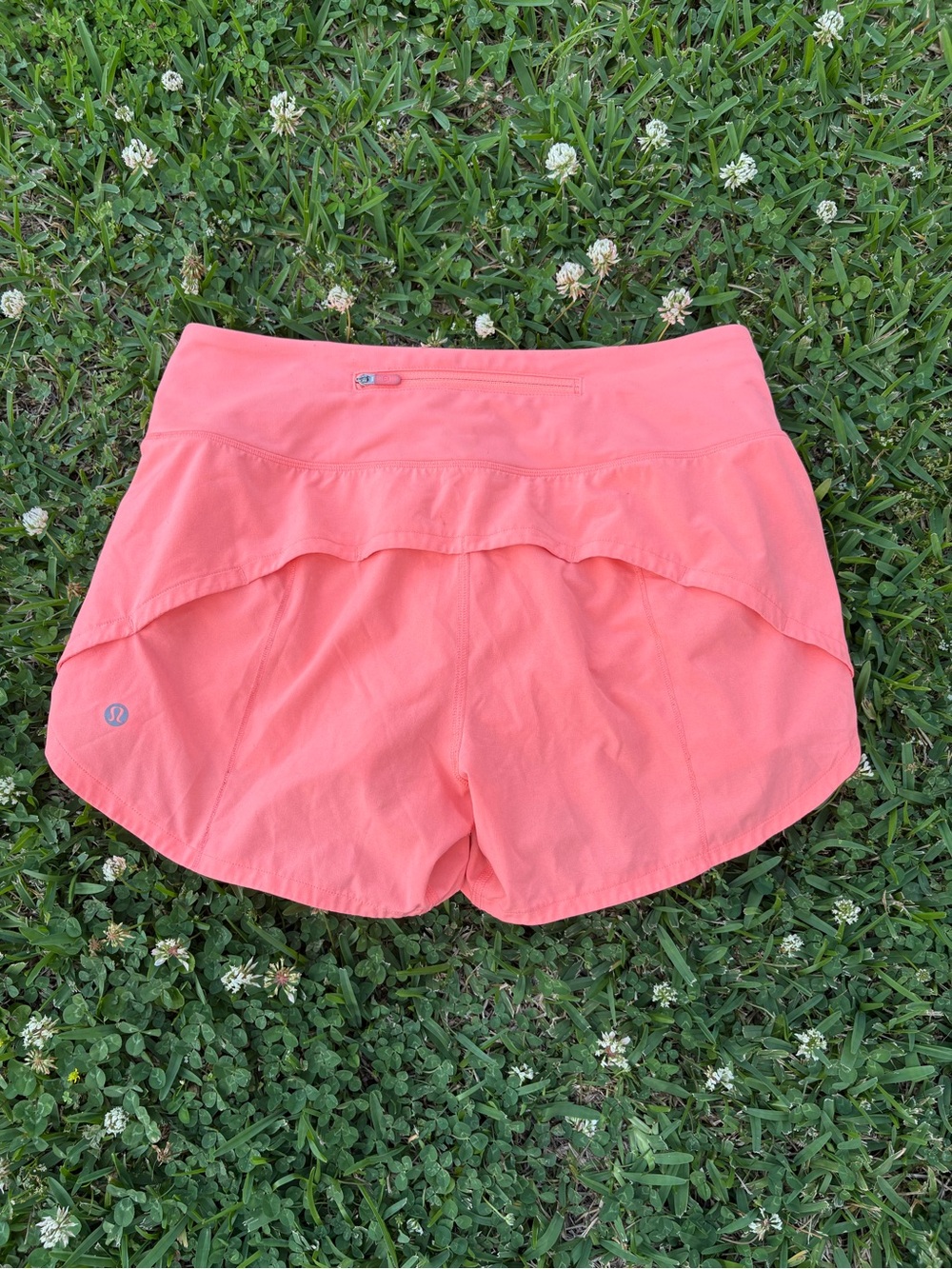 lululemon athletica Coral Pink Athletic Shorts